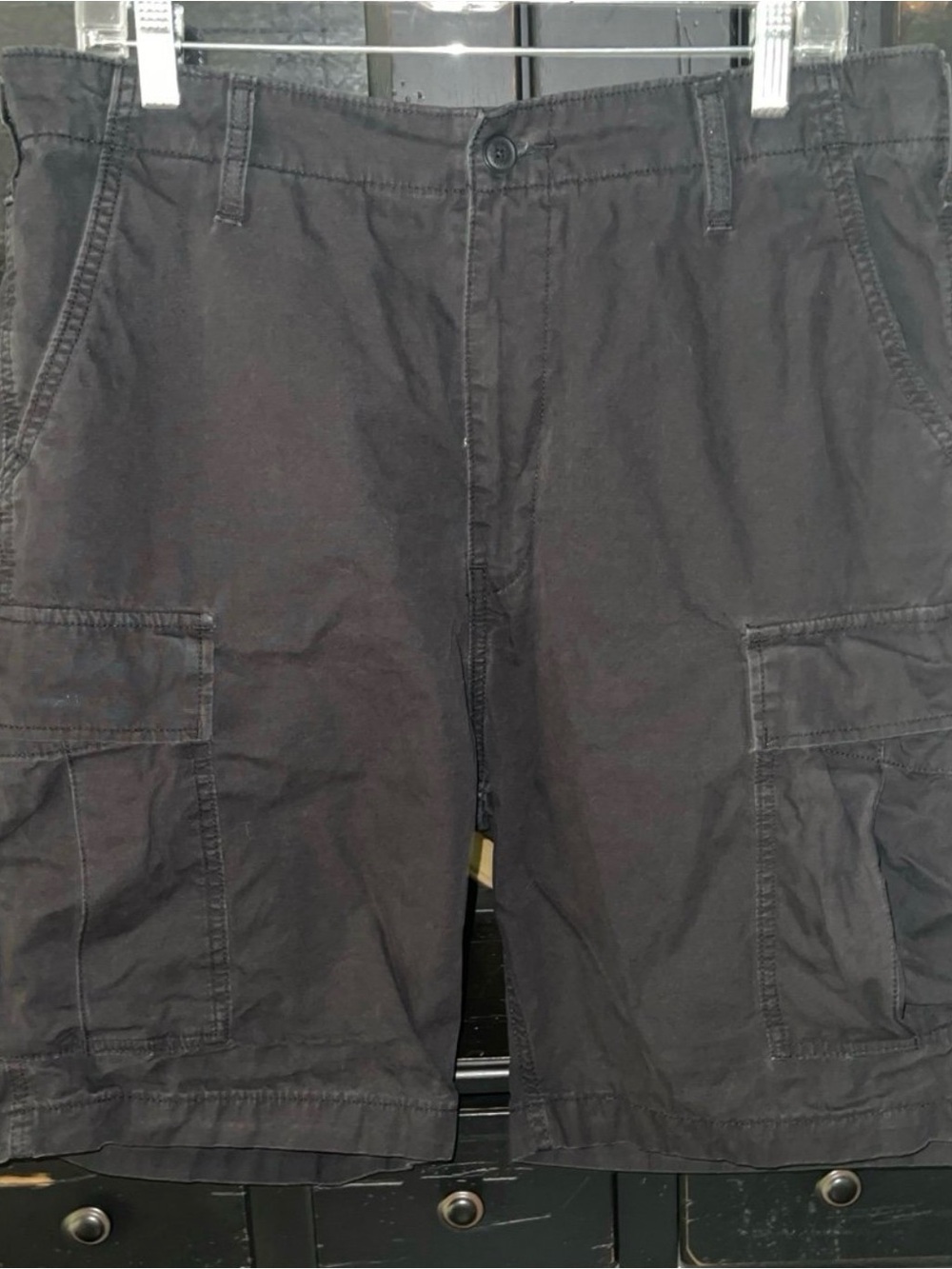 Men’s Levi Black Cargo/Utility Shorts